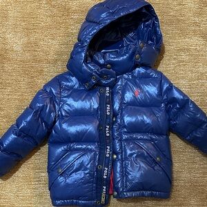 Polo Ralph Lauren Navy Blue Puffer Jacket